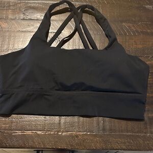 Constantly Varied Gear Black Strappy Crossback Sports Bra